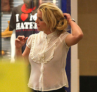 Pictures of Britney Spears Shopping at J. Crew