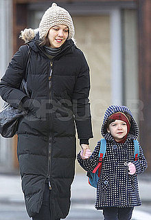 Pictures of Maggie Gyllenhaal and Ramona Sarsgaard in NYC
