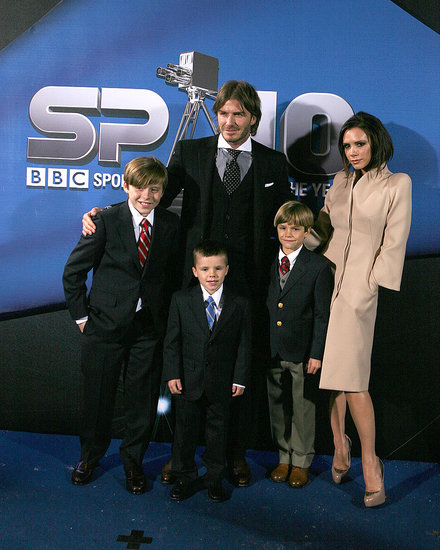 Pictures of David, Victoria, Brooklyn, Cruz, and Romeo Beckham Together at the BBC Sports Personality of the Year Awards Pictures of David, Victoria, Brooklyn, Cruz, and Romeo Beckham Together at the BBC Sports Personality of the Year Awards