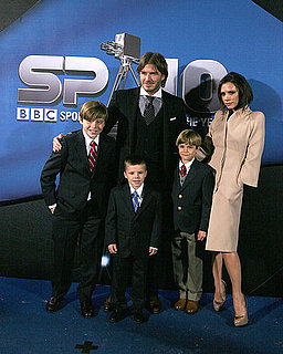 Pictures of David, Victoria, Brooklyn, Cruz, and Romeo Beckham Together at the BBC Sports Personality of the Year Awards