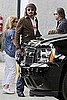 Pictures of Johnny Depp Leaving Justin Bieber's Concert in Miami