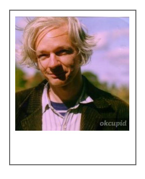 Wikileaks Julian Assange's OkCupid Page