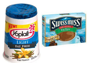 Fat-Free Chocolate Yogurt Snack