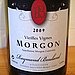 Wine Review: 2009 Raymond Bouland Vielles Vignes Morgon