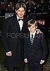 Pictures of David Beckham and Brooklyn at the MILLIE Awards in London