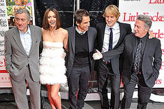 Pictures of Jessica Alba, Owen Wilson, Ben Stiller, Robert De Niro, and Dustin Hoffman at the Premiere of Little Fockers