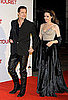 Pictures of Angelina Jolie, Johnny Depp, and Brad Pitt at the Premiere of The Tourist in Spain 2010-12-16 13:40:03