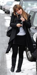 Pictures of Rachel Stevens In London After Birth of Baby Daughter Amelie