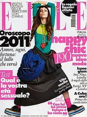 Coco Rocha on the Cover of Elle Italia January 2011 Coco Rocha on the Cover of Elle Italia January 2011