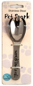 How to Get Wet Food Out of the Can With a Spork Pet Spoon