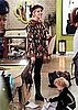 Pictures of Ashlee Simpson Holiday Shopping in LA With Tina and Bronx