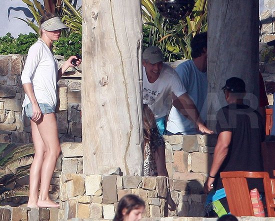 Pictures of Cameron Diaz, George Clooney, and Alex Rodriguez in Mexico
