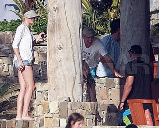 Pictures of Cameron Diaz, George Clooney, and Alex Rodriguez in Mexico