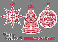 Happy Holidays and Merry Christmas From GeekSugar! Happy Holidays and Merry Christmas From GeekSugar!