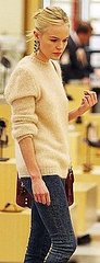 Kate Bosworth in Soft Mohair Sweater While Shopping Kate Bosworth in Soft Mohair Sweater While Shopping