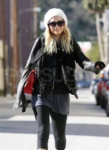 Pictures of Nicole Richie at the Gym in LA