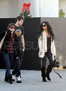 Picture of Vanessa Hudgens at Lunch With Friends in LA