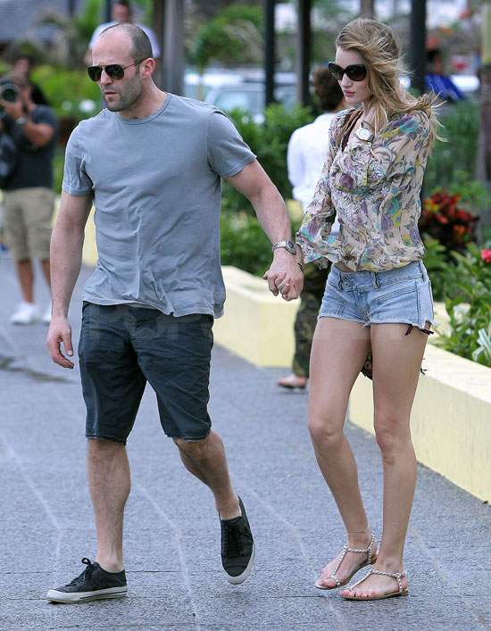 Jason Statham and Rosie Huntington-Whiteley Take Their Love to St. Barts Jason Statham and Rosie Huntington-Whiteley Take Their Love to St. Barts