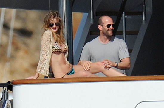 Bikini-Clad Rosie Huntington-Whiteley Welcomes 2011 Making Out With Jason Statham! Bikini-Clad Rosie Huntington-Whiteley Welcomes 2011 Making Out With Jason Statham!