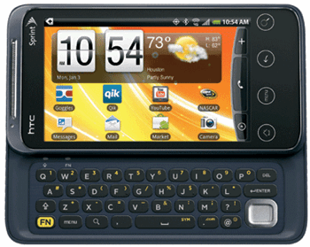 Pictures of the HTC EVO Shift From Sprint