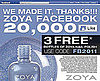 Get Three Bottles of Zoya Nail Polish For Free