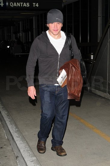 Matt Damon Brings His Assets Out West Matt Damon Brings His Assets Out West