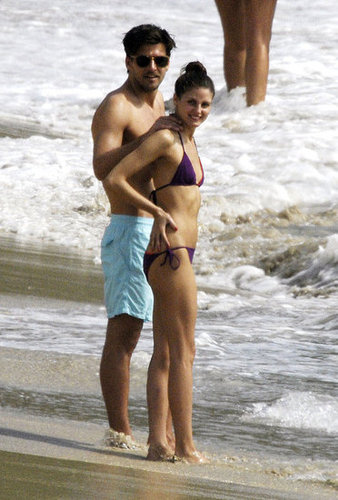 Pictures of Olivia Palermo in Bikini With Boyfriend Johannes Huebl Kissing in St. Barts