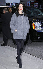 Pictures of Jennifer Connelly Pregnant at The Late Show