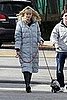Pictures of Emma Stone Walking Her Dog on the Set of the Spider-Man Reboot in LA