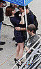 Pictures of Ryan Phillippe and Amanda Seyfried Hugging on the Set of Her Movie Now in LA