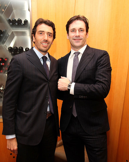 Pictures of Mad Men's Jon Hamm at a Jaeger-LeCoultre Lunch