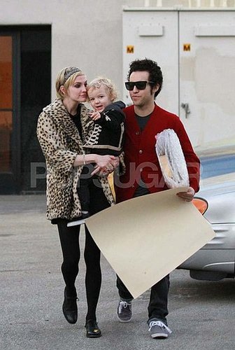 Pictures of Ashlee Simpson With Pete Wentz and Bronx in LA