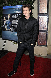 Pictures of Andrew Garfield at The Social Network DVD Party