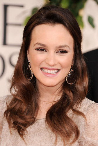 Leighton Meester at Golden Globes 2011