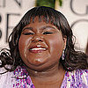 Gabourey Sidibe at 2011 Golden Globes