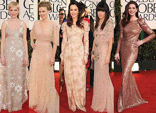 All the Ladies, Dresses and Gowns on the 2011 Golden Globes Awards Red Carpet