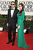 Pictures of Brad Pitt and Angelina Jolie in Versace on Golden Globe Awards Red Carpet 2011-01-16 16:45:38