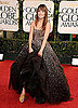 Pictures of Olivia Wilde on the 2011 Golden Globe Red Carpet Wearing Marchesa 2011-01-16 15:26:35