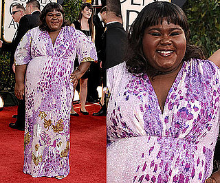 Gabourey Sidibe at 2011 Golden Globe Awards 2011-01-16 15:04:16