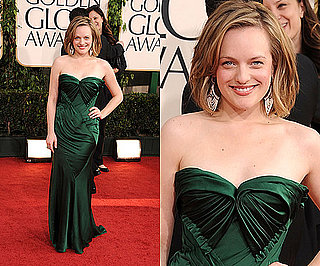 Elisabeth Moss at 2011 Golden Globe Awards