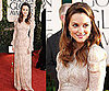 Leighton Meester at 2011 Golden Globe Awards