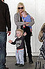 Pictures of Amy Poehler and Will Arnett With Their Sons Archie and Abel at LAX
