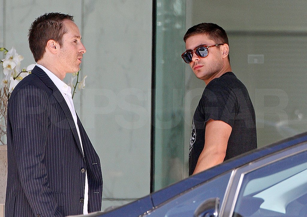 Zac Efron Breaks From Dancing to Handle Some Business Zac Efron Breaks From Dancing to Handle Some Business