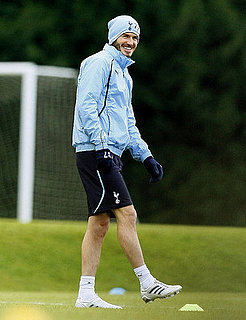 Pictures of David Beckham Practicing With Tottenham
