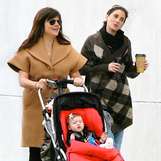 Pictures of Tiffani Thiessen and Harper Smith Walking With a Friend in LA Pictures of Tiffani Thiessen and Harper Smith Walking With a Friend in LA