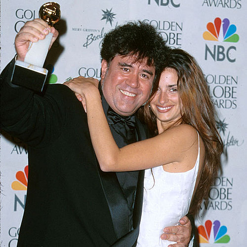 Pedro Almodovar and Penelope Cruz celebrated their win in the press room in 2000.
Pedro Almodovar and Penelope Cruz celebrated their win in the press room in 2000.