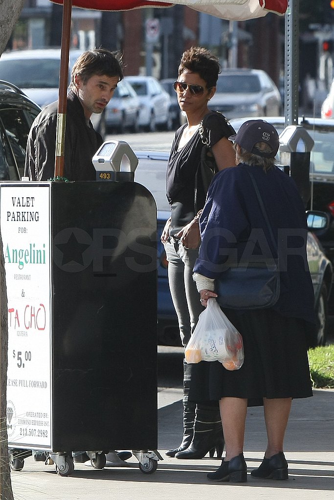 Pictures of Halle Berry and Olivier Martinez Together in LA Pictures of Halle Berry and Olivier Martinez Together in LA