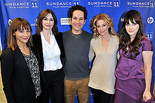 Pictures of Zooey Deschanel, Elizabeth Banks, Paul Rudd at My Idiot Brother Sundance Premiere 2011-01-24 01:45:00