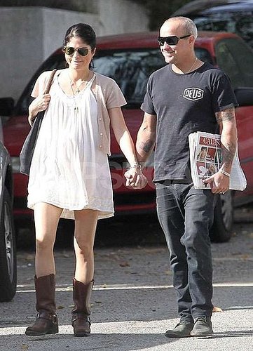 Pictures of Pregnant Selma Blair With Her Baby Bump and Boyfriend Jason Bleick