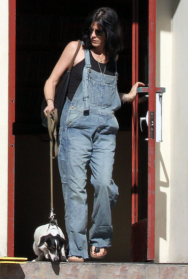 Pictures of Pregnant Selma Blair With Her Dog in LA